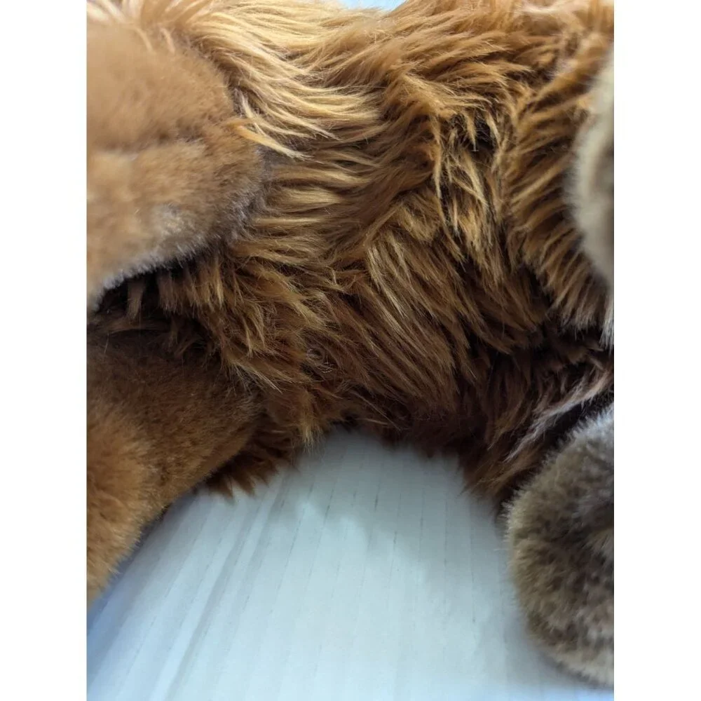 Douglas woolly mammoth‎ Everettt stuffed animal toy brown 8 in